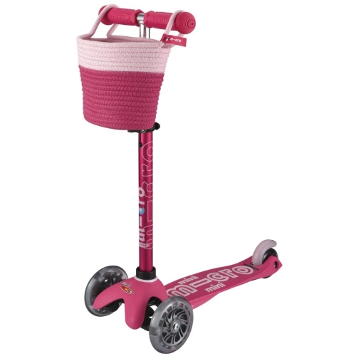 Розова кошница за детска тротинетка | PAT39727