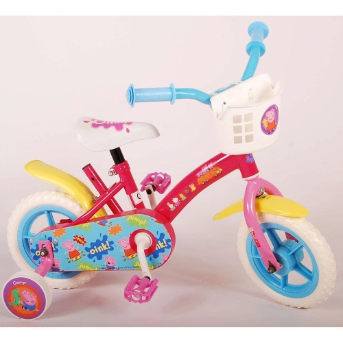Детски велосипед с помощни колела Peppa Pig 10 инча | PAT39766