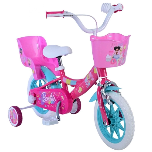 Детски велосипед с помощни колела Barbie 12 инча | PAT39776