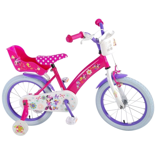 Детски велосипед с помощни колела Мини Маус 16 инча | PAT39811