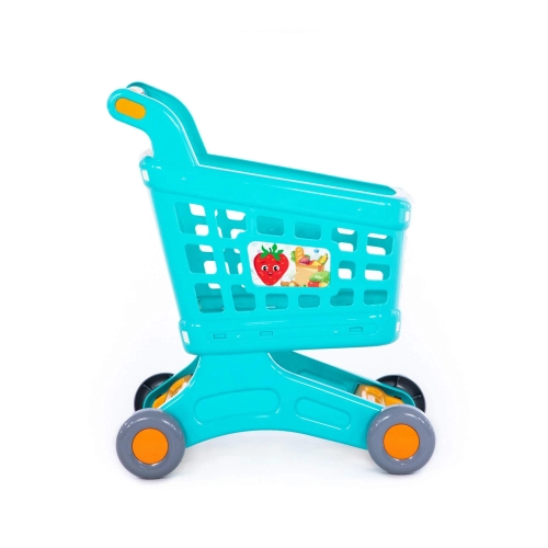 Детска тюркоазена пазарска количка Натали | PAT39934