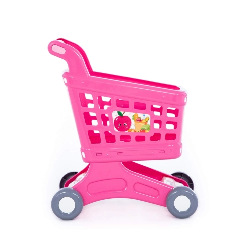 Детска розова пазарска количка Натали | PAT39936