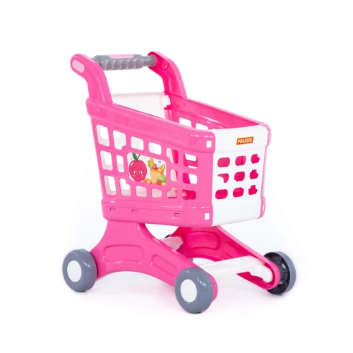 Детска розова пазарска количка Натали | PAT39936