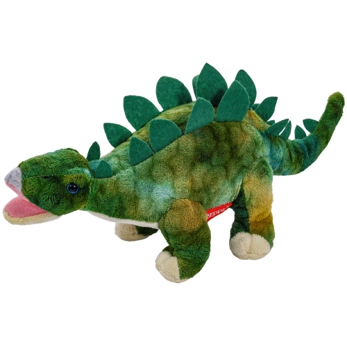 Детска плюшена играчка Тъмно зелен Стегозавър 30 см. | PAT39994