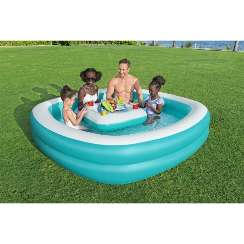Семеен надуваем басейн (218х218х48см) | PAT40064