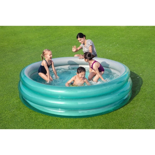 Детски надуваем басейн с 3 ринга 201х53см | PAT40069