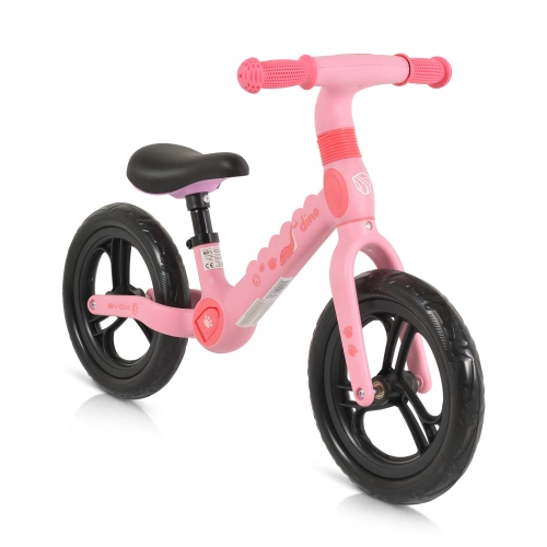 Детски розов балансиращ велосипед Dino | PAT40125