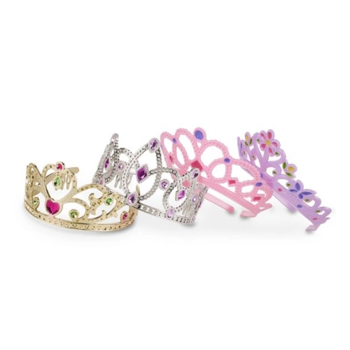 Комплект 4 бр  детски корони за принцеси с кутия | PAT40182