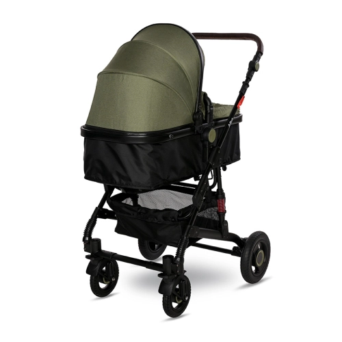 Детска комбинирана количка Alba Premium Loden Green+Адаптори | PAT40287