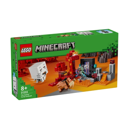 Детски комплект за игра Minecraft Засада до портала към Ада | PAT40420