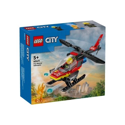 Детски комплект City Спасителен пожарникарски хеликоптер | PAT40560
