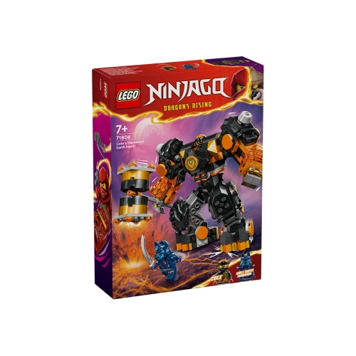 Детски комплект Ninjago Елементният земен робот на Коул | PAT40619