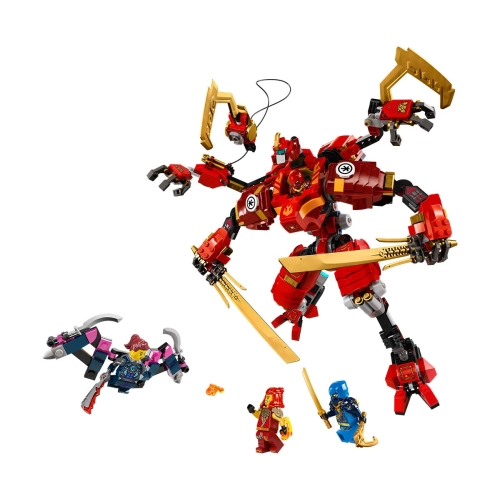 Детски комплект за игра Ninjago Нинджа робот катерач на Кай | PAT40624