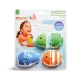 Бебешки играчки за баня рибки променящи цветове си 3 бр.  - 3