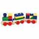 Детска играчка Дървен влак низанка  - 3