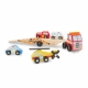 Детска играчка Автовоз с коли за спешна помощ  - 2