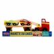Детска играчка Магнитен дървен автовоз с коли 