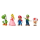 Детски комплект фигурки Марио и приятели 6 см, 5 бр.  - 4