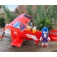 Детски комплект фигурка и Торнадо самолет Sonic 2  - 6