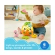 Бебешка играчка Ананас със звук и светлина  - 5