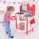 Детска дървена червена кухня  - 5