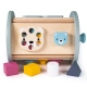 Бебешка образователна играчка Дървен сортер с активности  - 4