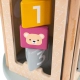 Бебешка образователна играчка Дървен сортер с активности  - 8