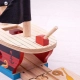 Детска играчка Дървен пиратски кораб  - 2
