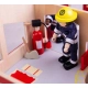 Детска дървена играчка Градска пожарна  - 3