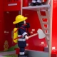Детска дървена играчка Градска пожарна  - 4