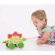 Детска дървена играчка за дърпане Динозавър  - 4