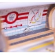 Детски влаков комплект Дървена подземна станция  - 6