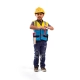 Детски карнавален костюм Малък строител  - 5