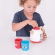 Дървена детска играчка чайник за детска кухня  - 3