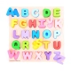 Детски дървен пъзел с азбука на английски език  - 3