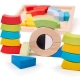 Детска сензорна играчка с форми на арки и триъгълници  - 3