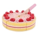 Детска играчка Дървена торта с ягоди  - 1