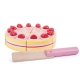 Детска играчка Дървена торта с ягоди  - 3