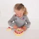 Детска играчка Дървена торта с ягоди  - 4