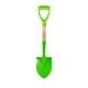 Детска зелена градинска лопата с къса дръжка  - 1