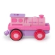 Детска играчка Розов локомотив с батерии  - 1