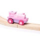 Детска играчка Розов локомотив с батерии  - 4