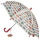 Детски чадър Винтидж транспорт  - 1