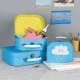 Три детски куфарчета за съхранение Щастливият дъждовен облак  - 2