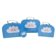 Три детски куфарчета за съхранение Щастливият дъждовен облак  - 3