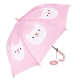 Детски розов чадър Котето Куки  - 1