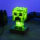 Детска зелена лампа Minecraft Creeper Icon  - 2