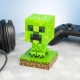 Детска зелена лампа Minecraft Creeper Icon  - 4