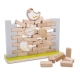 Детска дървена играчка Стена за нареждане  - 1