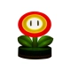 Детска лампа Super Mario Fire Flower Icon  - 5